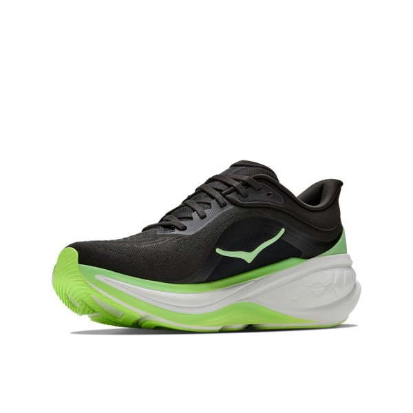 HOKA CLIFTON PRO PRETO VERDE SAPATILHAS DE CORRIDA HOMEM