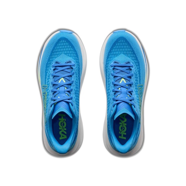 HOKA MACH 7 VIRTUAL BLUE ZAPATILLAS RUNNING HOMBRE VISTA SUPERIOR,ARISTARUN