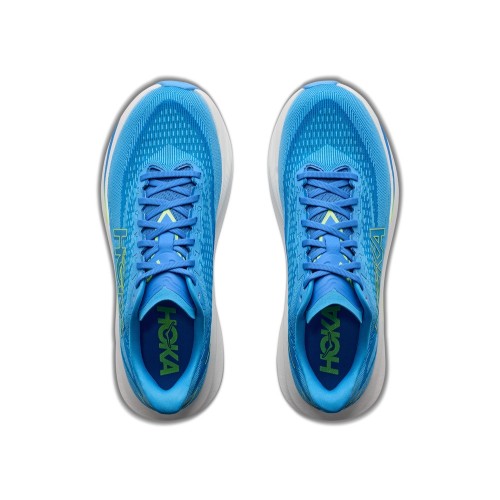 HOKA MACH 7 VIRTUAL BLUE ZAPATILLAS RUNNING HOMBRE VISTA SUPERIOR,ARISTARUN