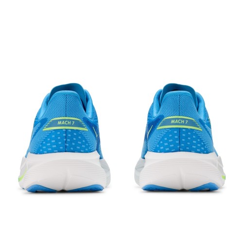 HOKA MACH 7 VIRTUAL BLUE ZAPATILLAS RUNNING HOMBRE VISTA ANTERIOR,ARISTARUN