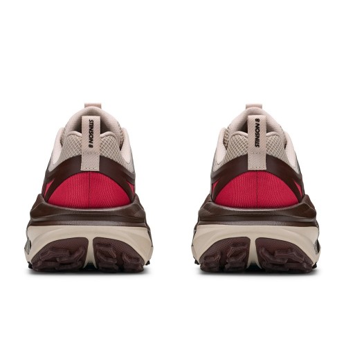 HOKA STINSON 8 RED BROWN MEN'S MIXED SHOES