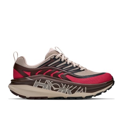 HOKA STINSON 8 ROJO MARRON ZAPATILLAS MIXTAS HOMBRE VISTA LATERAL,ARISTARUN 2