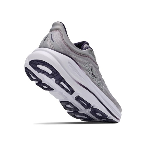 HOKA BONDI 9 STELLAR GREY ZAPATILLAS RUNNING HOMBRE VISTA TRASERA,ARISTARUN