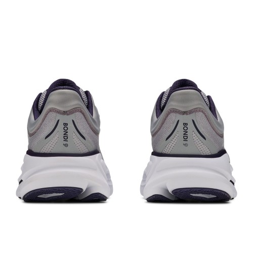 HOKA BONDI 9 STELLAR GREY ZAPATILLAS RUNNING HOMBRE VISTA ANTERIOR,ARISTARUN