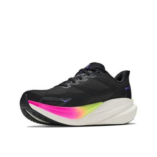 HOKA MACH X 3 BLACK NEON ZAPATILLAS RUNNING HOMBRE VISTA DELANTERA,ARISTARUN