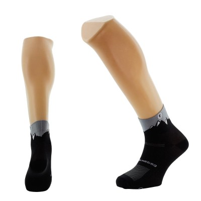 PIMIENTO NEGRO SERRANITO NEGRO GRIS CALCETINES RUNNING UNISEX,ARISTARUN