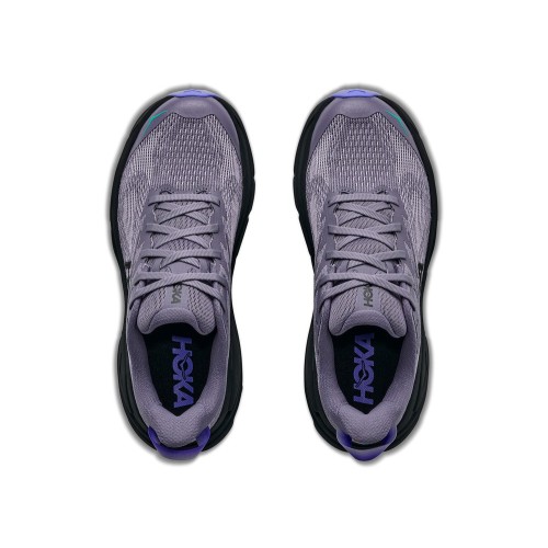 HOKA CHALLENGER 8 PURPLE BLACK ZAPATILLAS MIXTAS MUJER VISTA SUPERIOR,ARISTARUN