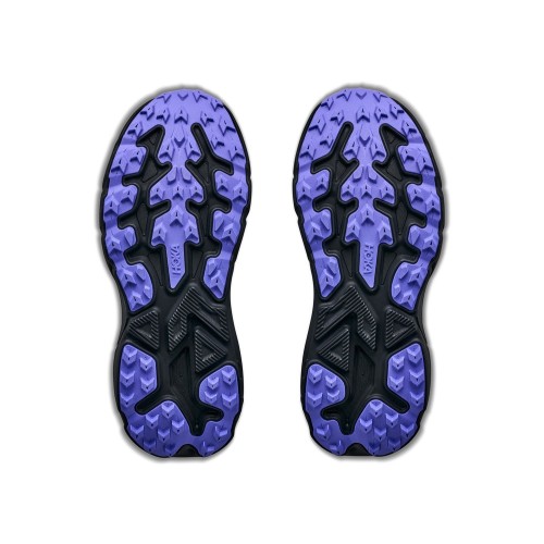 HOKA CHALLENGER 8 PURPLE BLACK ZAPATILLAS MIXTAS MUJER VISTA SUELA,ARISTARUN