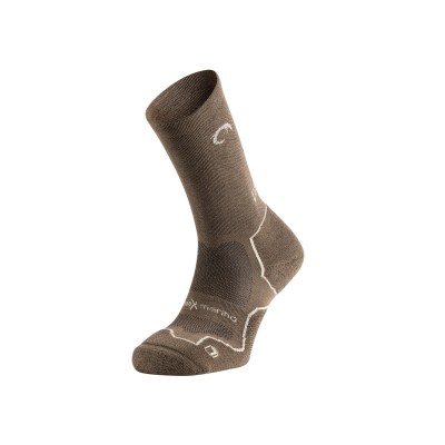 LURBEL FANLO H5 MARRÓN CALCETINES OUTDOOR VISTA FRONTAL, ARISTARUN