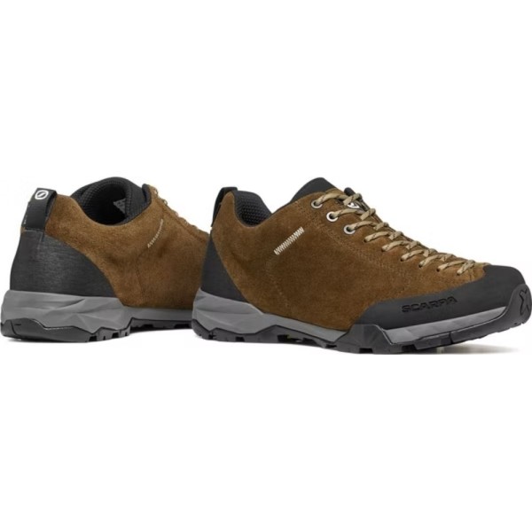 SCARPA MOJITO TRAIL GTX MARRÓN ZAPATILLAS TREKKING VISTA AMPLIADA LATERAL, ARISTARUN