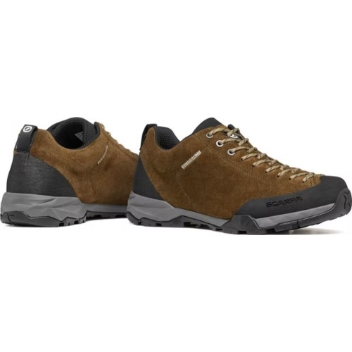 SCARPA MOJITO TRAIL GTX MARRÓN ZAPATILLAS TREKKING VISTA AMPLIADA LATERAL, ARISTARUN