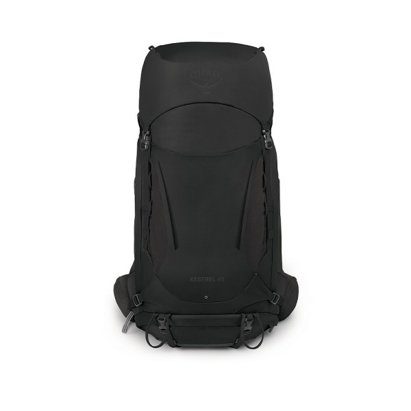 OSPREY KESTREL 48 NEGRO MOCHILA TREKKING DELANTE, ARISTARUN