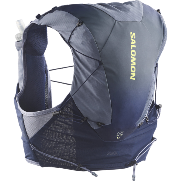 SALOMON ADV SKIN 12 AZUL CHALECO TRAIL RUNNING,ARISTARUN