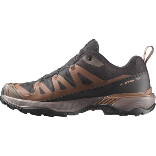 SALOMON X ULTRA 360 GTX NEGRO MARRON ZAPATILLAS TREKKING HOMBRE VISTA INTERIOR,ARISTARUN