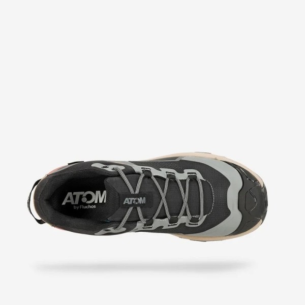 ATOM HARD RALLY DARK WATERPROOF ZAPATILLAS TREKKING HOMBRE VISTA SUPERIOR,ARISTARUN