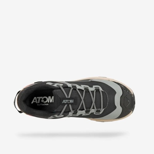 ATOM HARD RALLY DARK WATERPROOF ZAPATILLAS TREKKING HOMBRE VISTA SUPERIOR,ARISTARUN