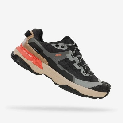 ATOM HARD RALLY DARK WATERPROOF ZAPATILLAS TREKKING HOMBRE VISTA EXTERIOR,ARISTARUN