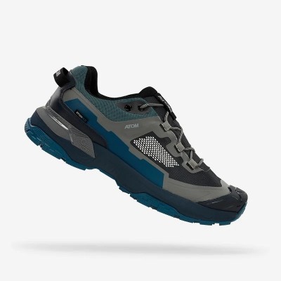 ATOM HARD RALLY OCEAN WATERPROOF ZAPATILLAS TREKKING HOMBRE VISTA EXTERIOR,ARISTARUN