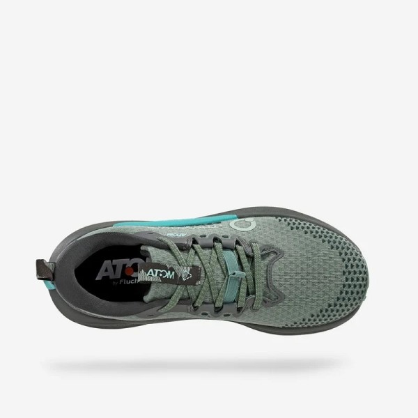 ATOM TERRA V3 MATLE GREEN ZAPATILLAS TRAIL MUJER VISTA SUPERIOR,ARISTARUN