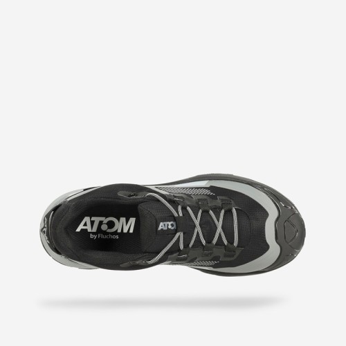 ATOM HARD RALLY BLACK ZAPATILLAS TREKKING MUJER VISTA SUPERIOR,ARISTARUN