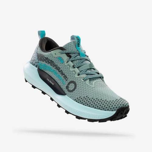 ATOM TERRA V3 CIAN ZAPATILLAS TRAIL HOMBRE VISTA LATERAL,ARISTARUN
