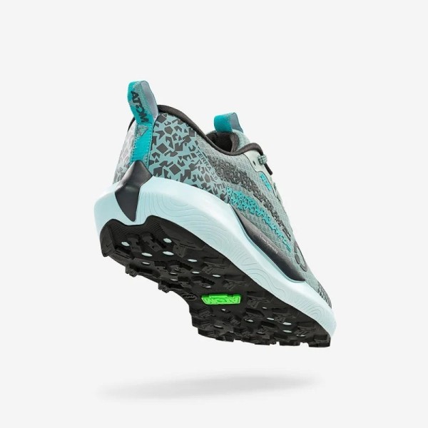 ATOM TERRA V3 CIAN ZAPATILLAS TRAIL HOMBRE VISTA TRASERA,ARISTARUN