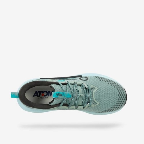 ATOM TERRA V3 CIAN ZAPATILLAS TRAIL HOMBRE VISTA SUPERIOR,ARISTARUN