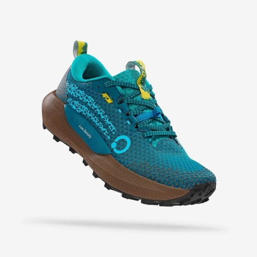 ATOM TERRA V3 OCEAN BROWN ZAPATILLAS TRAIL MUJER VISTA LATERAL,ARISTARUN