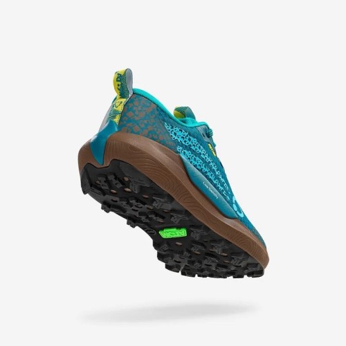 ATOM TERRA V3 OCEAN BROWN ZAPATILLAS TRAIL MUJER VISTA TRASERA,ARISTARUN