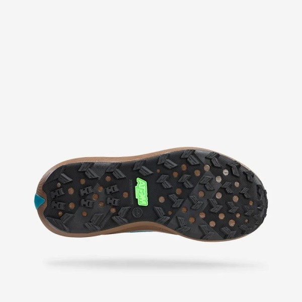 ATOM TERRA V3 OCEAN BROWN ZAPATILLAS TRAIL MUJER VISTA SUELA,ARISTARUN