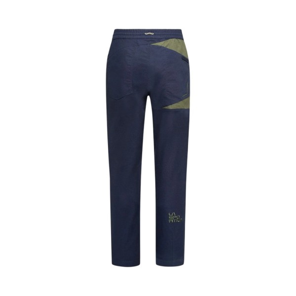 LA SPORTIVA BOLT AZUL VERDE PANTALONES ESCALADA HOMBRE VISTA POSTERIOR,ARISTARUN