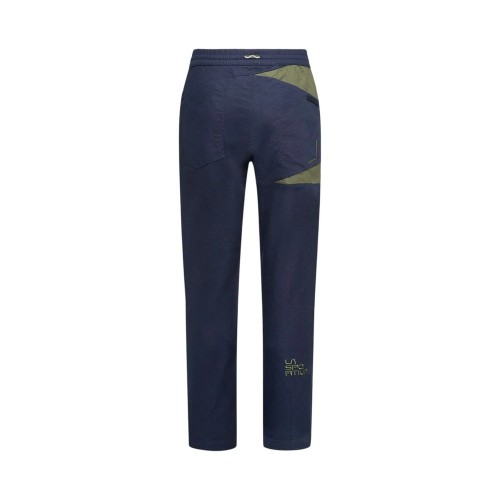 LA SPORTIVA BOLT AZUL VERDE PANTALONES ESCALADA HOMBRE VISTA POSTERIOR,ARISTARUN