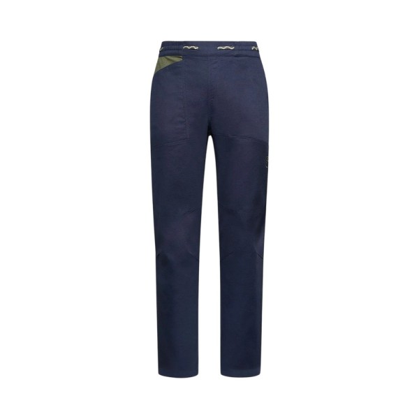 LA SPORTIVA BOLT AZUL VERDE PANTALONES ESCALADA HOMBRE VISTA DELANTERA,ARISTARUN