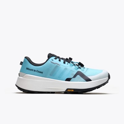MOUNT TO COAST M1 AZUL ZAPATILLAS TRAIL HOMBRE VISTA LATERAL,ARISTARUN