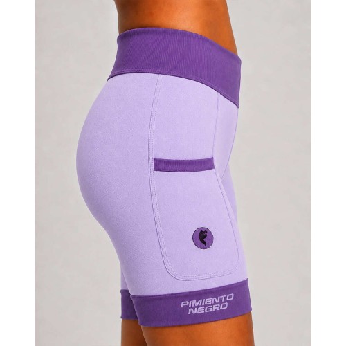 PIMIENTO NEGRO MALLA DEPORTIVA LAVANDA MUJER VISTA LATERAL,ARISTARUN