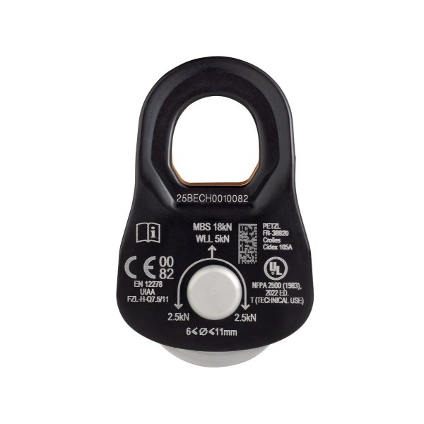 PETZL POLEA RESCUE S DETRAS, ARISTARUN