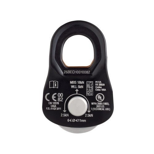 PETZL POLEA RESCUE S DETRAS, ARISTARUN