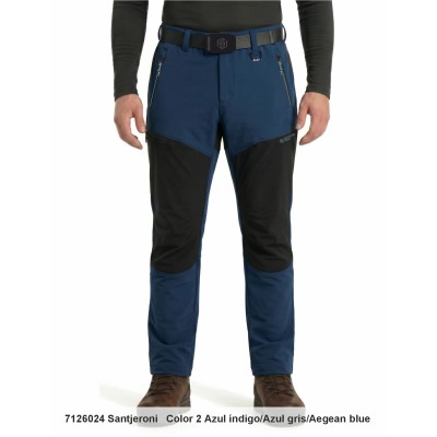 SPHERE PRO SANTJERONI PANTALONES TREKKING AZUL DELANTE, ARISTARUN