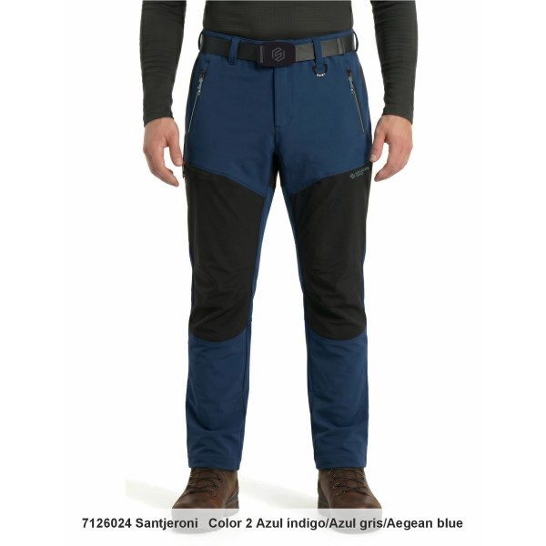 SPHERE PRO SANTJERONI PANTALONES TREKKING AZUL DELANTE, ARISTARUN
