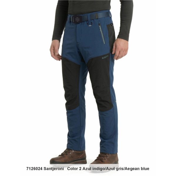 SPHERE PRO SANTJERONI PANTALONES TREKKING AZUL LATERAL, ARISTARUN