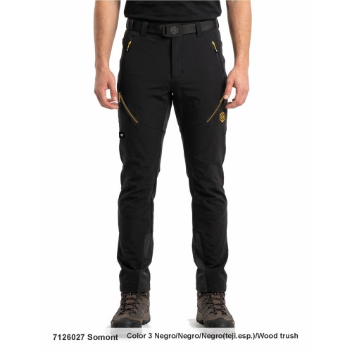 SPHERE PRO PANTALONES LARGOS SOMONT NEGRO DELANTE, ARISTARUN
