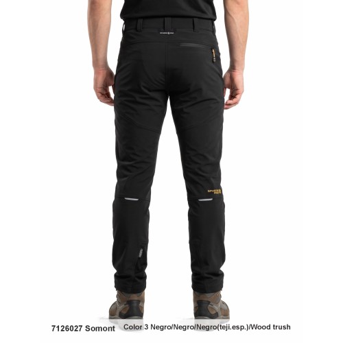 SPHERE PRO PANTALONES LARGOS SOMONT NEGRO TRASERA, ARISTARUN