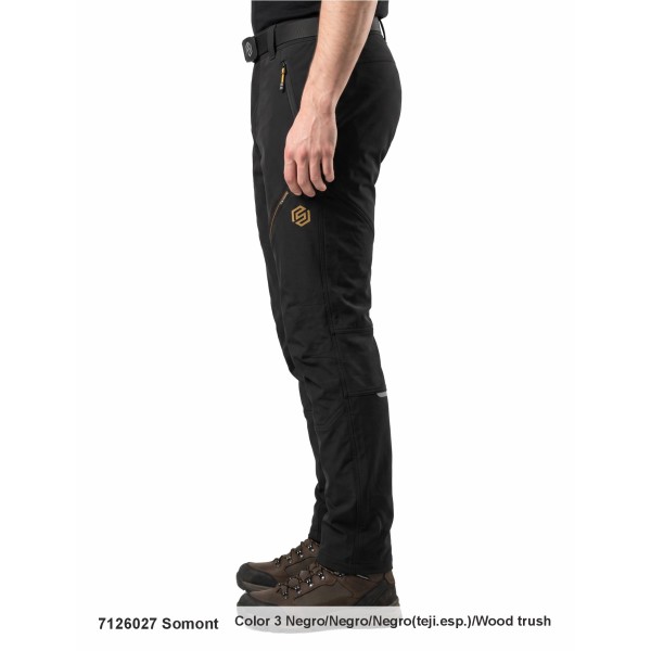 SPHERE PRO PANTALONES LARGOS SOMONT NEGRO LATERAL, ARISTARUN