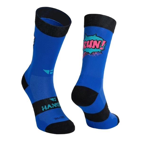 HANKER EMOJI AZUL CALCETIN RUNNING, ARISTARUN
