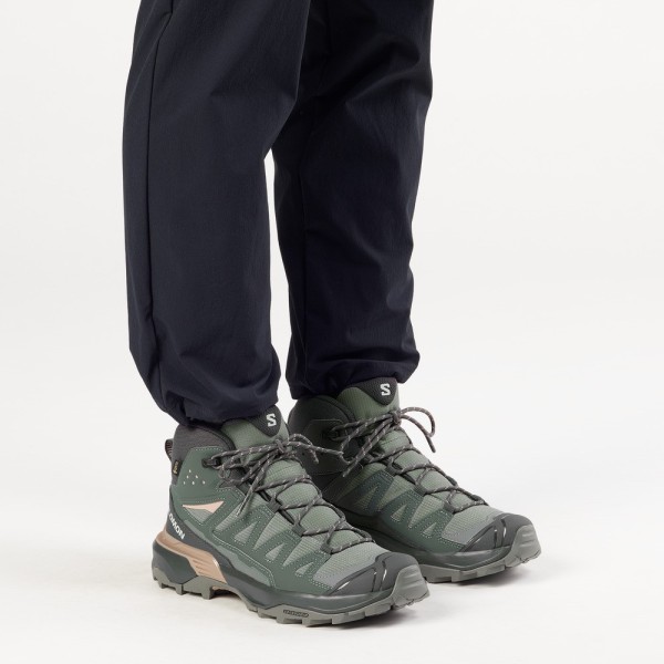 SALOMON X ULTRA 360 MID GORE-TEX GRIS MORADO BOTAS TREKKING MUJER,ARISTARUN
