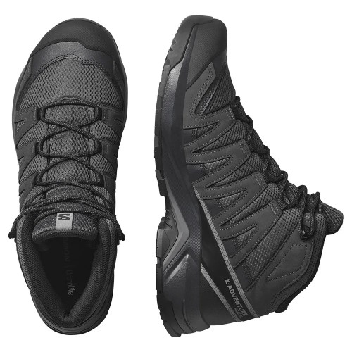 SALOMON BOTAS TREKKING X ADVENTURE RECON MID GTX GRIS HOMBRE VISTA SUPERIOR,ARISTARUN