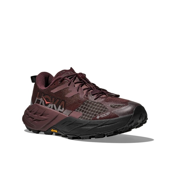HOKA SPEEDGOAT 7 GORE-TEX ZAPATILLAS TRAIL MUJER VISTA LATERAL,ARISTARUN