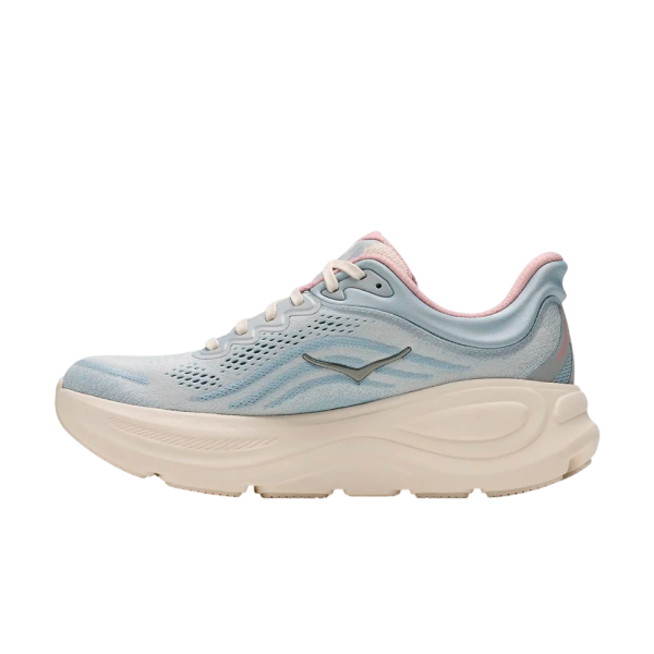 HOKA BONDI 9 MINERAL BLUE ZAPATILLAS RUNNING MUJER VISTA INTERIOR,ARISTARUN