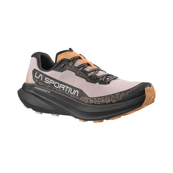 LA SPORTIVA PRODIGIO 2 MAUVE BLACK ZAPATILLAS TRAIL MUJER VISTA LATERAL,ARISTARUN