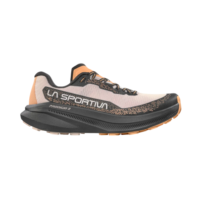 LA SPORTIVA PRODIGIO 2 MAUVE BLACK ZAPATILLAS TRAIL MUJER VISTA LATERAL,ARISTARUN 2